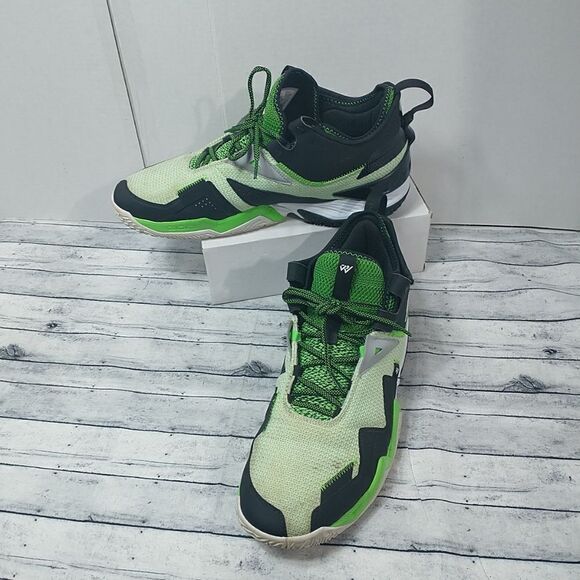 NIKE AIR JORDAN WESTBROOK Green Rage w/ Black and White Men Size  17  CJ0780-103 - Picture 1 of 9